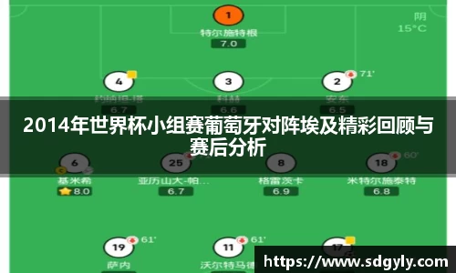 2014年世界杯小组赛葡萄牙对阵埃及精彩回顾与赛后分析