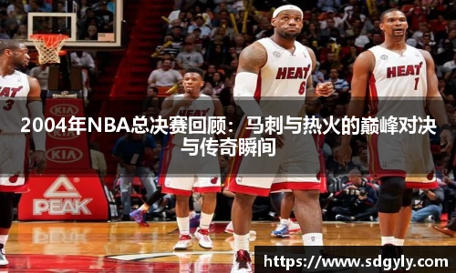 2004年NBA总决赛回顾：马刺与热火的巅峰对决与传奇瞬间
